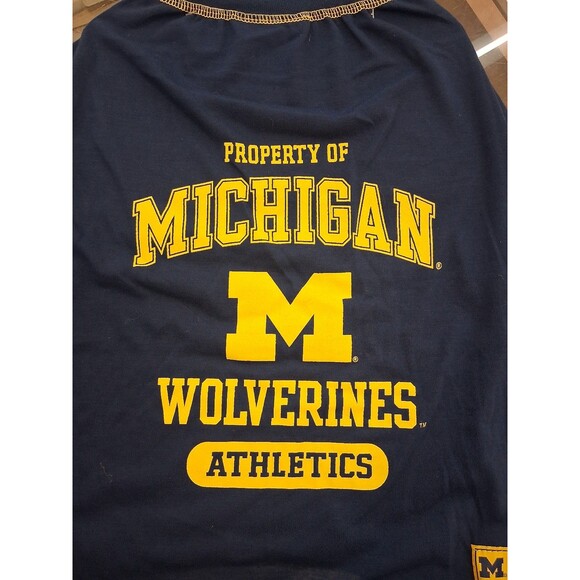 NEW! Property of Michigan Wolverines Athletics Pet T-Shirt, Size XL - Picture 2 of 5